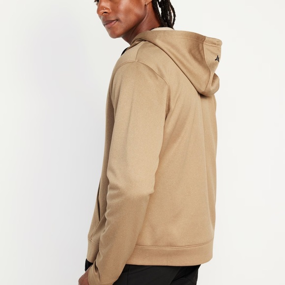 NWT OLD NAVY Performance Fleece Zip Hoodie Color: A Stone's Throw - Picture 3 of 5